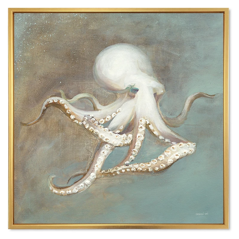 Octopus Treasures from the Sea  Wall Art