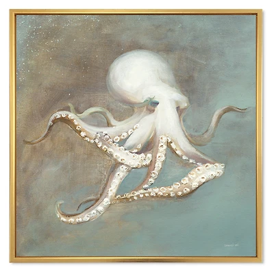 Octopus Treasures from the Sea  Wall Art