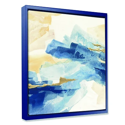 Metallic Gold Indigo II  Wall Art