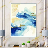 Metallic Gold Indigo II  Wall Art