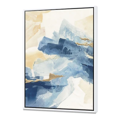 Metallic Gold Indigo II  Wall Art