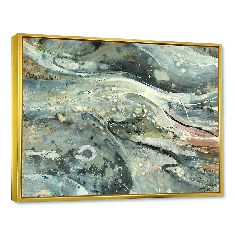 Toile « Fire and Ice Minerals VI