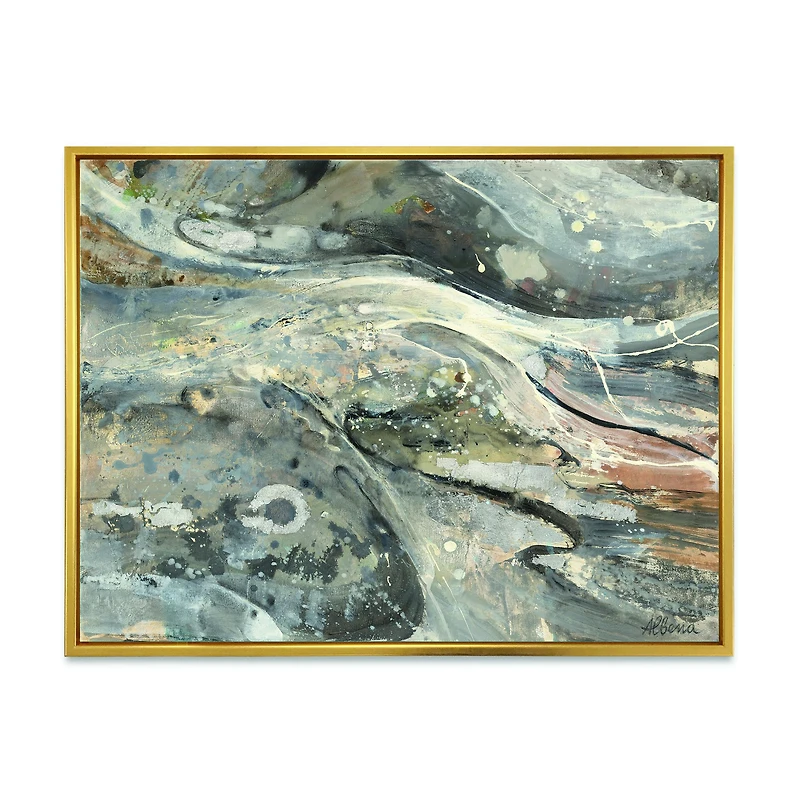 Fire and Ice Minerals VI  Wall Art