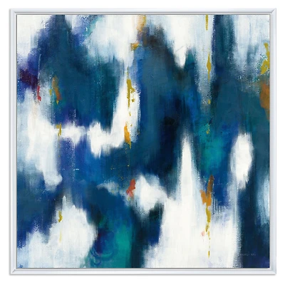 Blue Glam Texture II Wall Art