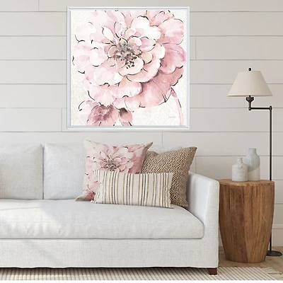 Indigold Shabby Peonies Pink  Canvas