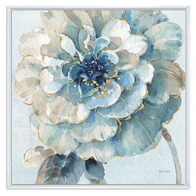 Indigold Watercolour Flower II  Canvas Wall Art Print