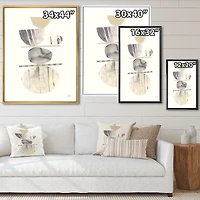 BalanceAbstract Neutral II Wall Art