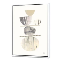 BalanceAbstract Neutral II Wall Art