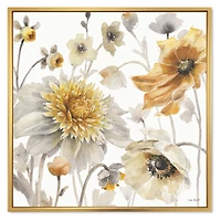Fields of Gold Watercolor Flower VI  Wall Art