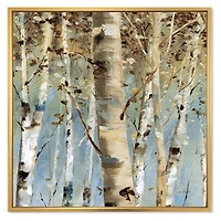 White Birch Forest II  Canvas Wall Art