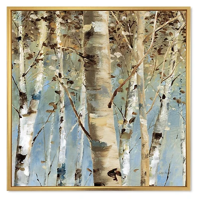 White Birch Forest II  Canvas Wall Art
