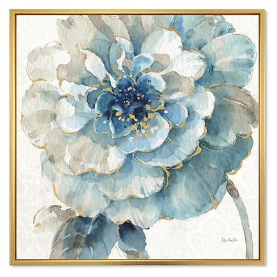 Indigold Gold Country Flower Canvas Wall Art Print