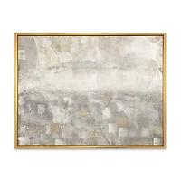 Gray Abstract Watercolor  Canvas