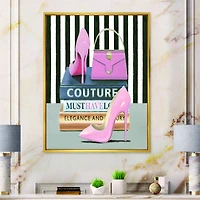 Glam Fashion High Heels VII  Wall Art
