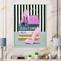 Glam Fashion High Heels VII  Wall Art