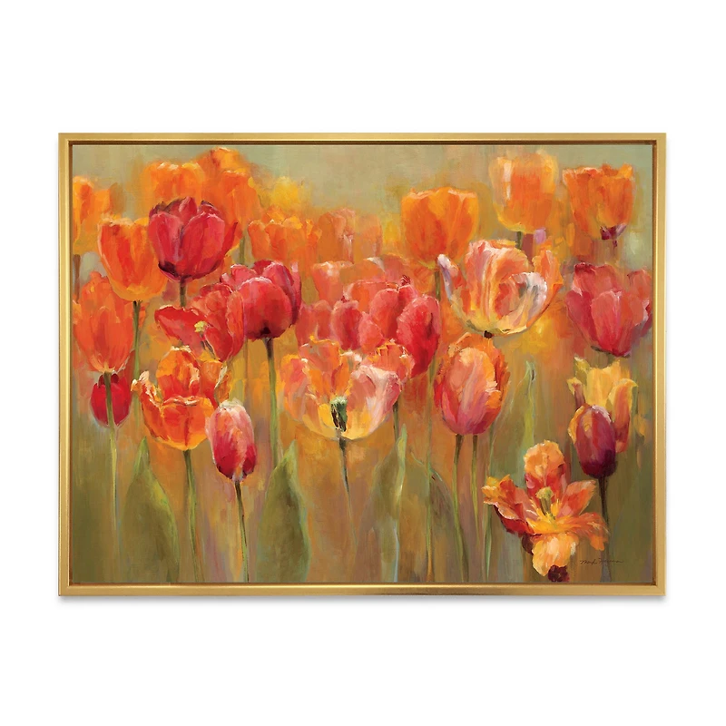 Red Tulips  Wall Art
