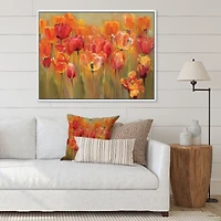 Red Tulips  Wall Art
