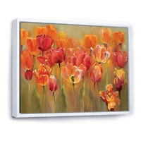 Red Tulips  Wall Art