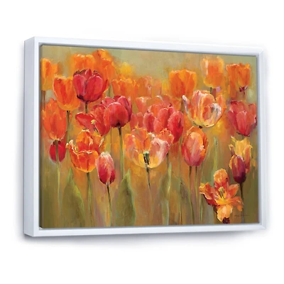 Red Tulips  Wall Art