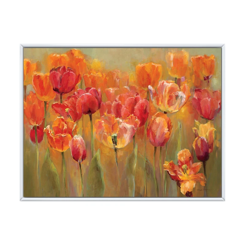 Red Tulips  Wall Art