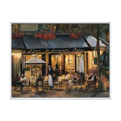 La Brasserie of Champs Élysées Paris  Canvas Wall Art