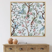 Chinoiserie with Birds and Peonies X  Wall Art