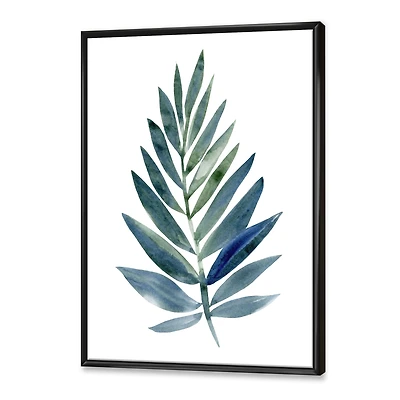 Tropical Green Leaf Wall Art
