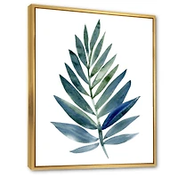 Tropical Green Leaf  Wall Art