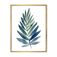 Tropical Green Leaf  Wall Art