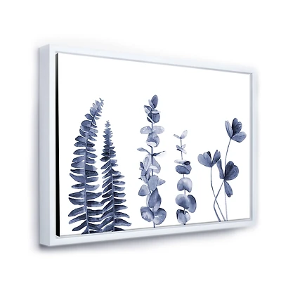 Navy Blue Eucalyptus I Wall Art