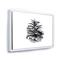Toile « Conifer Cone Monochrome »