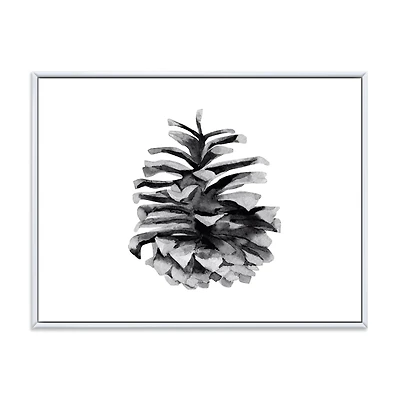 Conifer Cone Monochrome Wall Art