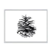 Toile « Conifer Cone Monochrome »