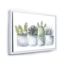 Cactus and Succulent House Plants I  Wall Art