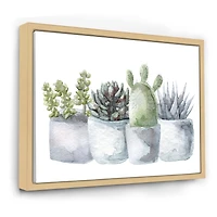 Cactus and Succulent House Plants I  Wall Art