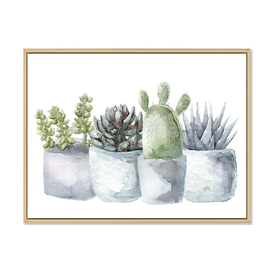 Cactus and Succulent House Plants I  Wall Art