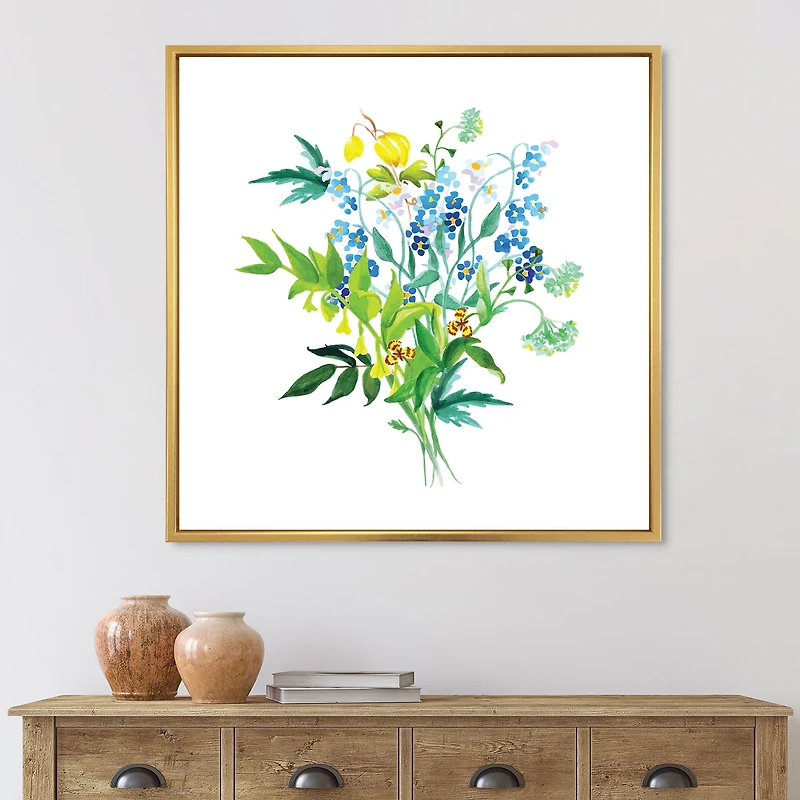 Toile « Meadow Flowers Garland »