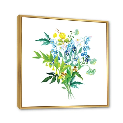 Meadow Flowers Garland  Wall Art