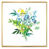 Meadow Flowers Garland  Wall Art