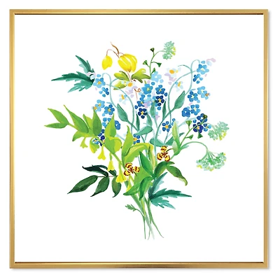 Meadow Flowers Garland  Wall Art
