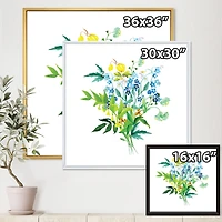 Meadow Flowers Garland  Wall Art