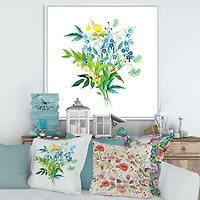 Toile « Meadow Flowers Garland »
