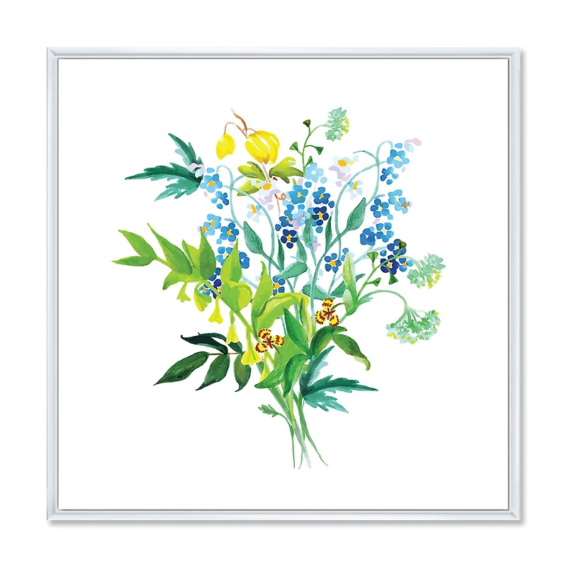 Toile « Meadow Flowers Garland »