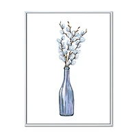Bunch of Blue Willow Twigs II  Wall Art