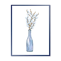Bunch of Blue Willow Twigs II  Wall Art