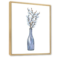 Bunch of Blue Willow Twigs II  Wall Art