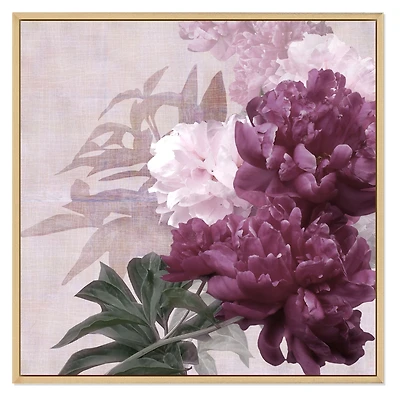Vintage Purple and Pink Flowers I  Wall Art