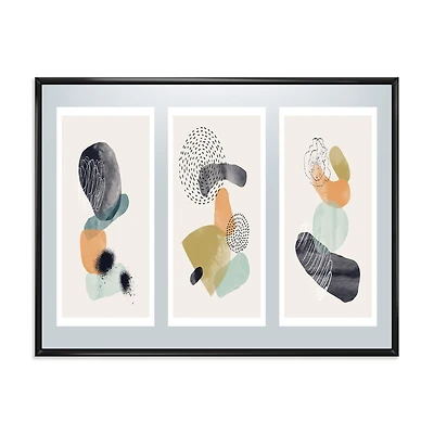 Minimalistic Compostion of Organic Shapes I Wall Art