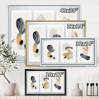 Minimalistic Compostion of Organic Shapes I  Wall Art