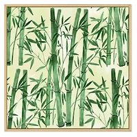 Bamboo Branches The Forest I  Wall Art